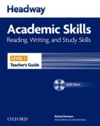 Headway Academic Skills 1 Reading, Writing, and Study Skills Teacher's Guide with Tests CD-ROM