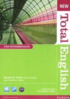 New Total English Pre-Intermediate SB with CD-ROM