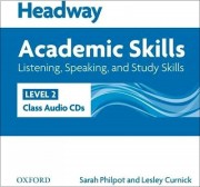 Headway Academic Skills 2 Introductory Listening, Speaking, and Study Skills Class Audio CDs (2)