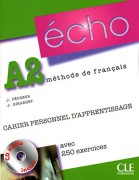 Echo A2 Cahier avec CD audio avec corriges et transcriptions